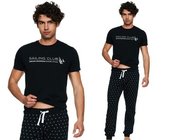 HENDERSON!Piżama męska kr.ręk.PIRATE*XXL*39740-99X
