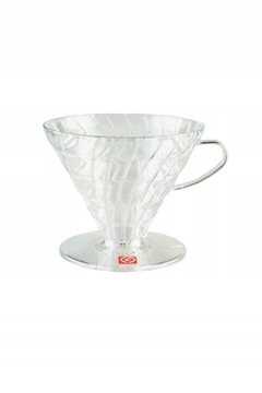 Plastikowy dripper HARIO V60-03 przeźroczysty