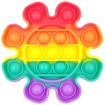 ZABAWKA SENSORYCZNA PUSH BUBBLE POP IT KWIATEK