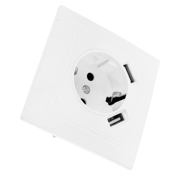 Gniazdo USB Gniazdo ładowarki ściennej USB Ła