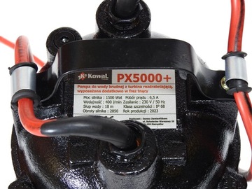 PX5000+ НАСОС ДЛЯ ГРЯЗНОЙ, ЧИСТОЙ ВОДЫ, Септик, ИЗМЕЛЬЧИТЕЛЬ С РЕЗКОЙ