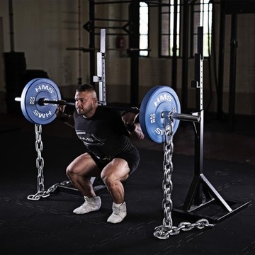 Комплект для КУЗОВИЛДЕРОВ, цепи для ГРЫФ 2х25кг HMS