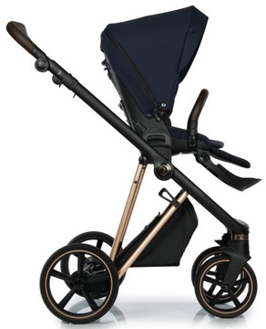 WÓZEK ROAN IVI FOTELIK CYBEX ATON 5 3w1 k. BLUE