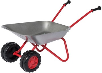 TACZKA METALOWA OGRODOWA NA 2 KOŁACH ROLLY TOYS