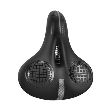 Велосипедное седло Мягкое седло для велосипедных аксессуаров Черно-белое