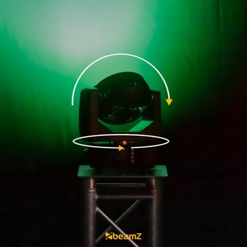 Profesjonalna Ruchoma głowa LED RGBWA-UV zoom DMX