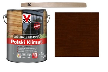 Lazura V33 Polski Klimat 10 lat Dąb Złocisty 5L