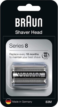 БЛОК ЛЕЗВИЙ BRAUN 83M KOMBIPACK СЕРИЯ 8