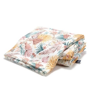 La Millou komplet pościeli z poduszką bamboo XL Boho Palms Light