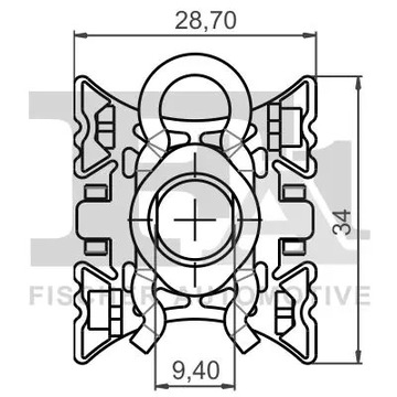 FA1 L+P DO BMW VOLVO 3 E36 E92 E93 5 E34 7 E32 740, 760, 94, 940
