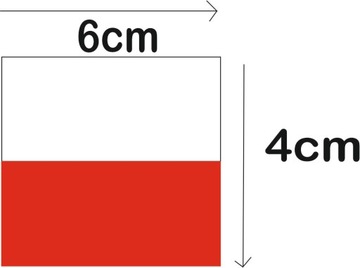 ФЛАГ ПОЛЬШИ ФЛАГИ ПОЛЬШИ 6 ШТ. ШЛЕМ, МОТОЦИКЛ, ВЕЛОСИПЕД