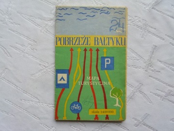 POBRZEŻE BAŁTYKU 1:400 000 1980