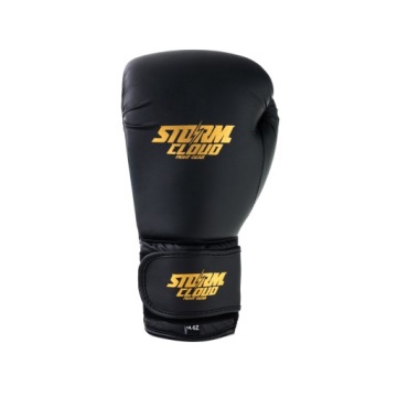 Боксерские перчатки StormCloud Rookie Black/Gold 16oz