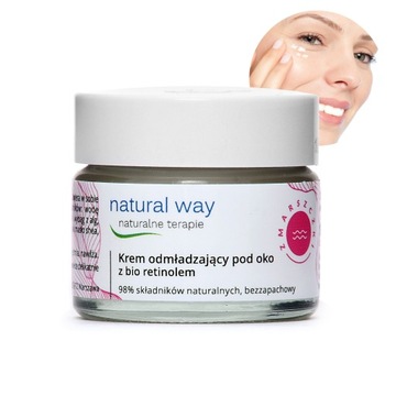 Przeciwzmarszczkowy krem pod oko z bio retinolem - Natural Way