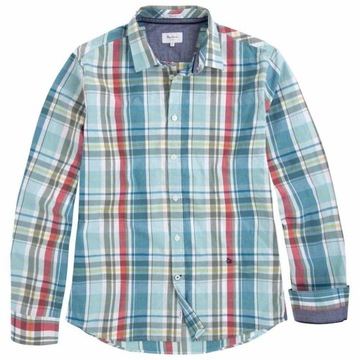 #Koszula w kratę PEPE JEANS Edwin Regular - L