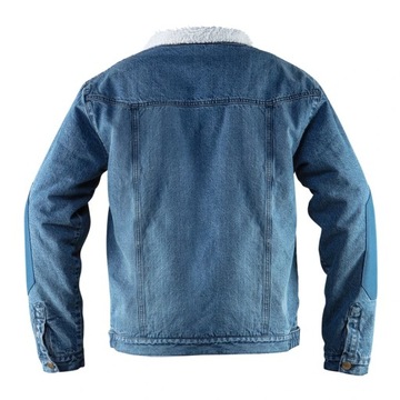 Kurtka jeansowa ocieplana DENIM, rozmiar M