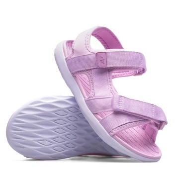 ДЕТСКИЕ САНДАЛИИ 4F ЛЕТНИЕ ТУФЛИ НА ЛИПУЧКЕ SS23F024