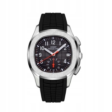 Pasek-brązowy 2021 Patek czerwony męski zegarek To