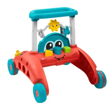 Fisher-Price Pchacz Małego Kierowcy 2w1 HJP44 jezdzik chodzik po polsku