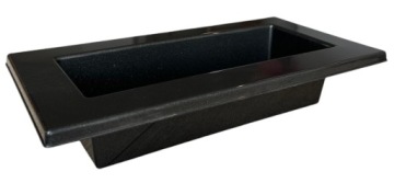 Белый желоб крышка 30 см для композиции твердый пластик