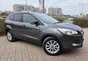 Ford Kuga II SUV 1.5 EcoBoost 150KM 2016 Ford Kuga Jedyne 58 Tkm Auto jak nowe Zarejestrowany 1.5 150KM, zdjęcie 32