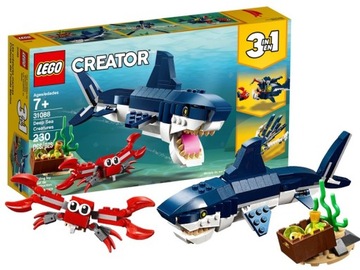 LEGO CREATOR 31088 MORSKIE STWORZENIA