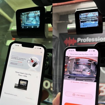 Автомобильная камера 70mai A500S Dash Cam Pro Plus с камерой заднего вида RC06
