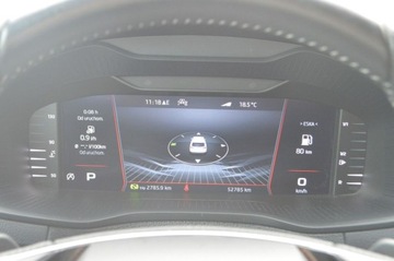 Skoda Karoq Crossover Facelifting 2.0 TSI 190KM 2023 Skoda Karoq 2.0 TSI 4x4 Sportline DSG, Gwarancja, Serwis ASO, 1Wlasciciel, zdjęcie 13