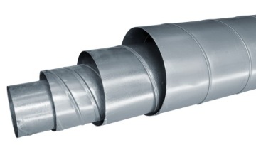 ТРУБА SPIRO 100 ММ ЖЕСТКИЙ ВЕНТИЛЯЦИОННЫЙ КАНАЛ 0,5 м