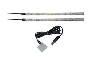 Listwy LED komputera PC tuning 2x40cm 96LED 600