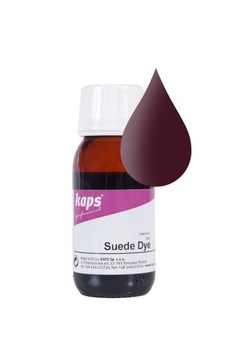 FARBA do ZAMSZU Nubuku Kaps Suede Dye 111-bordowy