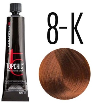 Goldwell TOPCHIC 60ml Farba do włosów 8-K