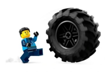 LEGO 60402 ГОРОДСКОЙ СИНИЙ ГРУЗОВИК-МОНСТР ГРУЗОВИК