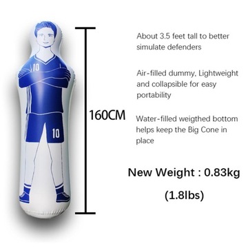 Multi Function Inflatable Dummy Training Blue