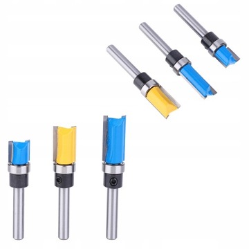 3 шт. ФРЕЗА С Т-ПАЗОМ 6,35 ММ, НАРАБОТКА ПАЗОВ