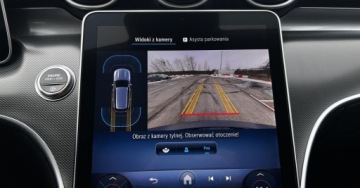 Mercedes Klasa C W206 Kombi 1.5 180 170KM 2024 Mercedes-Benz Klasa C Salon PL AMG Line Kamera Digital Light MBUX CarPlay, zdjęcie 16