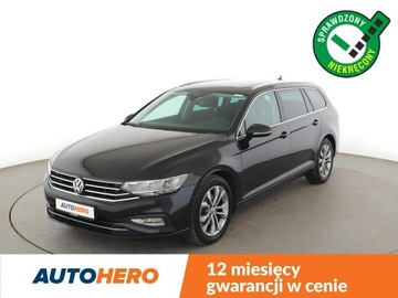 Volkswagen Passat B8 Variant 2.0 TDI BlueMotion SCR 150KM 2019 Volkswagen Passat navi czujniki parkowania
