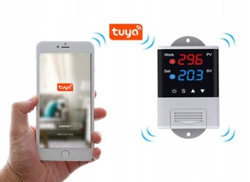 TUYA TH 10A Беспотенциальный термостат WiFi DS18B20