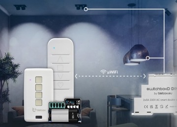 BleBox switchBoxD Интеллектуальное WIFI-реле DIN
