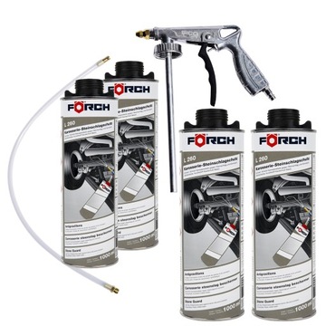 FORCH L260 Środek ochrony karoserii 4x1L+PISTOLET