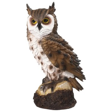 Ow Figurka Strach na wróble Miniaturowa sowa
