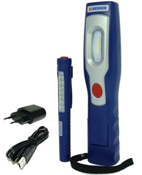 BERNER LAMPKA LATARKA PEN LIGHT + POCKET LUX LED