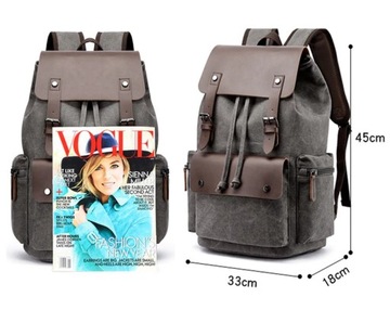 Рюкзак для ноутбука Markroyal 15,6 см, винтажная парусина