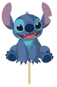 ТОППЕРЫ ТОПЕРЫ ДЛЯ ТОРТА ЧАШКИ УКРАШЕНИЯ ЛИЛО И СТИЧ СТИК СТИТЧ 8 шт.