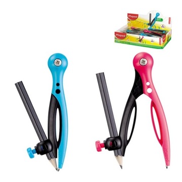 Cyrkiel Essentials+ołówek MAPED