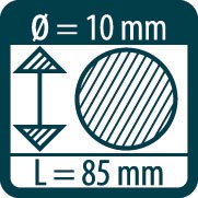 PICA 990/41 ZNACZNIK WOSKOWY VISOR NIEBIESKI