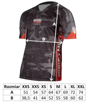 Футболка MASTERS для точечного боя, XXL