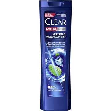 Clear szampon dla mężczyzn przeciwłupieżowy świeżość z mentolem 225 ml