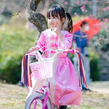 Детский велосипедный декор стример Велоспорт