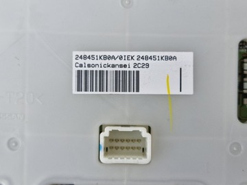 NISSAN JUKE 1.5 DIESEL PANEL KLIMATIZACE